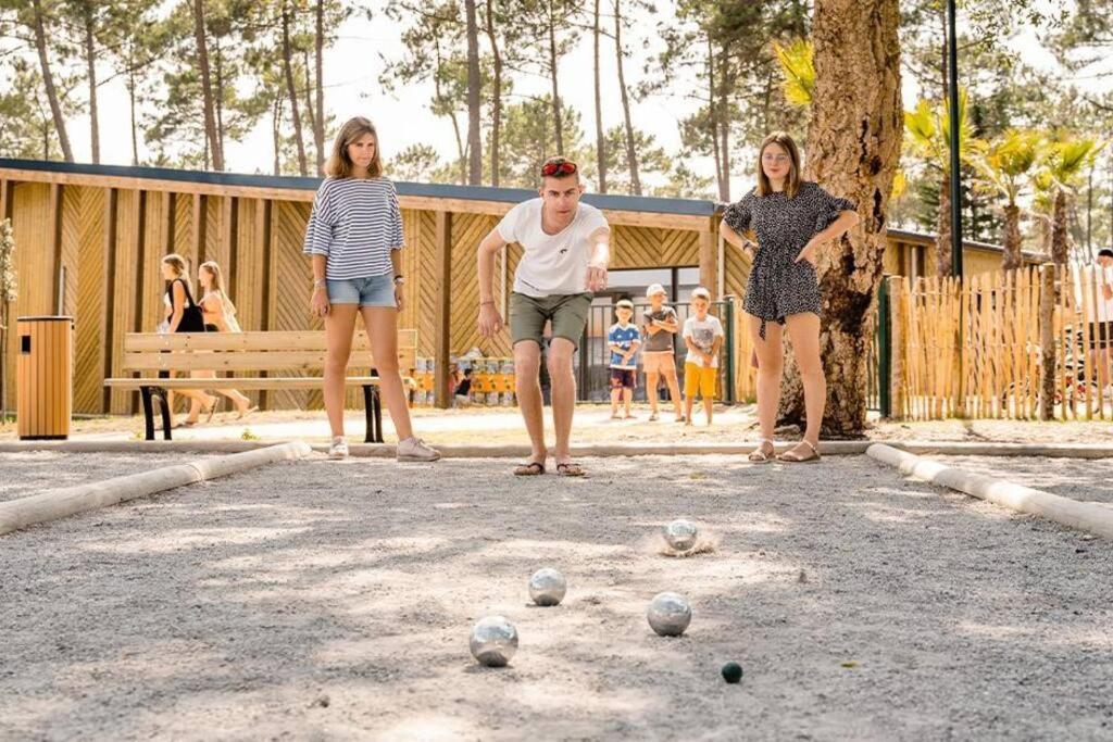 Mobil-Home Loic Camping Les Dunes De Contis Saint-Julien-en-Born Esterno foto